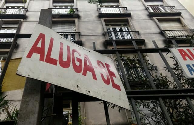 Aluguel tem reajuste de quase 18% em Janeiro